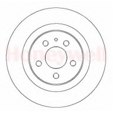 562246B BENDIX Тормозной диск