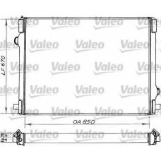 730608 VALEO Радиатор, охлаждение двигателя