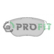 5000-1476 PROFIT Комплект тормозных колодок, дисковый тормоз