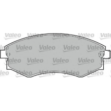 551779 VALEO Комплект тормозных колодок, дисковый тормоз