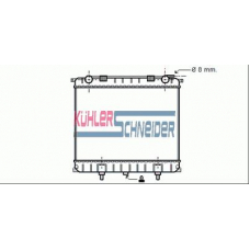 2706101 KUHLER SCHNEIDER Радиатор, охлаждение двигател
