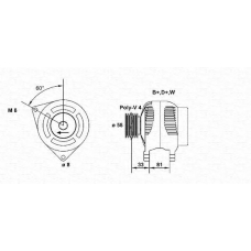063340003010 MAGNETI MARELLI Генератор