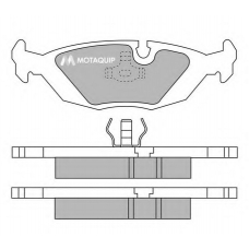 LVXL433 MOTAQUIP Комплект тормозных колодок, дисковый тормоз