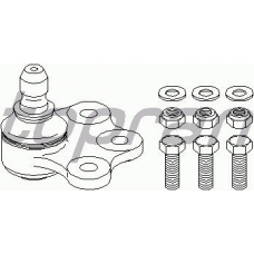 206 472 TOPRAN Несущий / направляющий шарнир