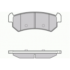 12-1148 E.T.F. Комплект тормозных колодок, дисковый тормоз