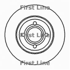 FBD463 FIRST LINE Тормозной диск