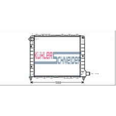 2104701 KUHLER SCHNEIDER Радиатор, охлаждение двигател