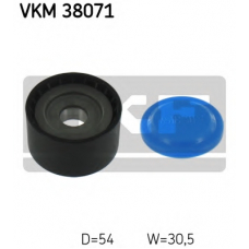 VKM 38071 SKF Паразитный / ведущий ролик, поликлиновой ремень