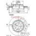 24976 METZGER Тормозной диск