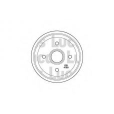 DB4160 TRW Тормозной барабан