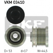 VKM 03410 SKF Механизм свободного хода генератора