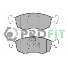 5000-1376 PROFIT Комплект тормозных колодок, дисковый тормоз