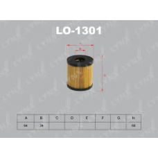 LO-1301 LYNX Фильтр масляный