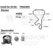 F904310V FLENNOR Комплект ремня грм