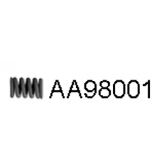 AA98001 VENEPORTE Пружина, труба выхлопного газа