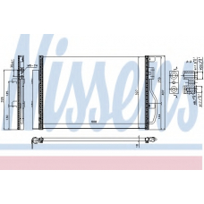 940389 NISSENS Конденсатор, кондиционер