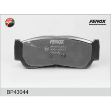 BP43044 FENOX Комплект тормозных колодок, дисковый тормоз