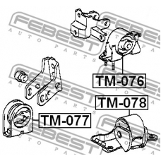 TM-078 FEBEST Подвеска, двигатель