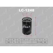 LC-1248 LYNX Фильтр масляный