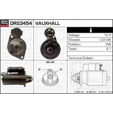DRS3454 DELCO REMY Стартер