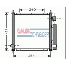 0120061 KUHLER SCHNEIDER Конденсатор, кондиционер