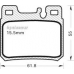 387 MGA Комплект тормозных колодок, дисковый тормоз