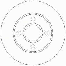 D2257 ROULUNDS Тормозной диск