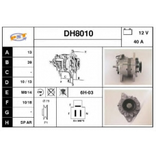 DH8010 SNRA Генератор