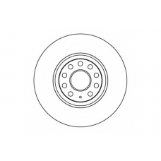 LVBD1103 MOTAQUIP Тормозной диск