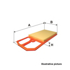 EAF3552.10 OPEN PARTS Воздушный фильтр