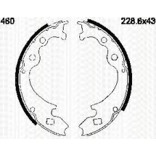 8100 16460 TRIDON Brake shoes