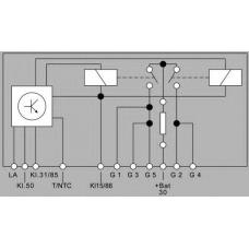 4RV 008 188-061 HELLA Блок управления, время накаливания