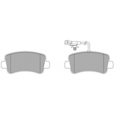 FBP-1683 FREMAX Комплект тормозных колодок, дисковый тормоз