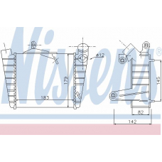 96773 NISSENS Интеркулер