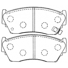 PN-2226 JNBK Колодки тормозные