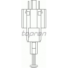 205 429 TOPRAN Выключатель фонаря сигнала торможения