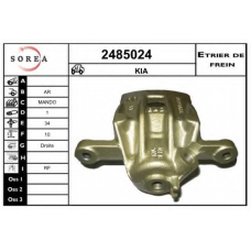 2485024 EAI Тормозной суппорт