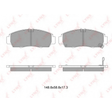 BD-3403 LYNX Тормозные колодки дисковые