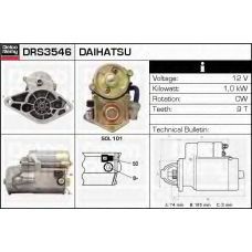 DRS3546 DELCO REMY Стартер