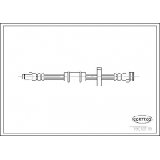 19018119 CORTECO Тормозной шланг