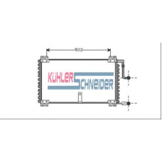 0920601 KUHLER SCHNEIDER Конденсатор, кондиционер