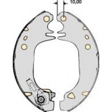 PM623779 MGA Комплект тормозов, барабанный тормозной механизм