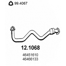12.1068 ASSO Труба выхлопного газа