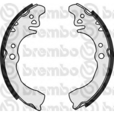 S 16 511 BREMBO Комплект тормозных колодок