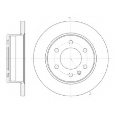 61035 00 KAWE Тормозной диск