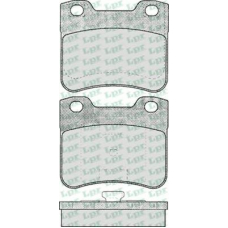 05P643 LPR Комплект тормозных колодок, дисковый тормоз