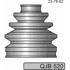 QJB520 QUINTON HAZELL Комплект пылника, приводной вал
