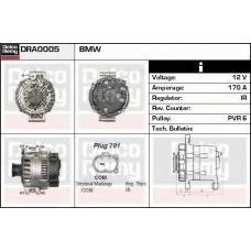 DRA0005 DELCO REMY Генератор