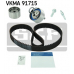 VKMA 91715 SKF Комплект ремня грм