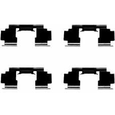 MBA1276 MINTEX Комплектующие, колодки дискового тормоза